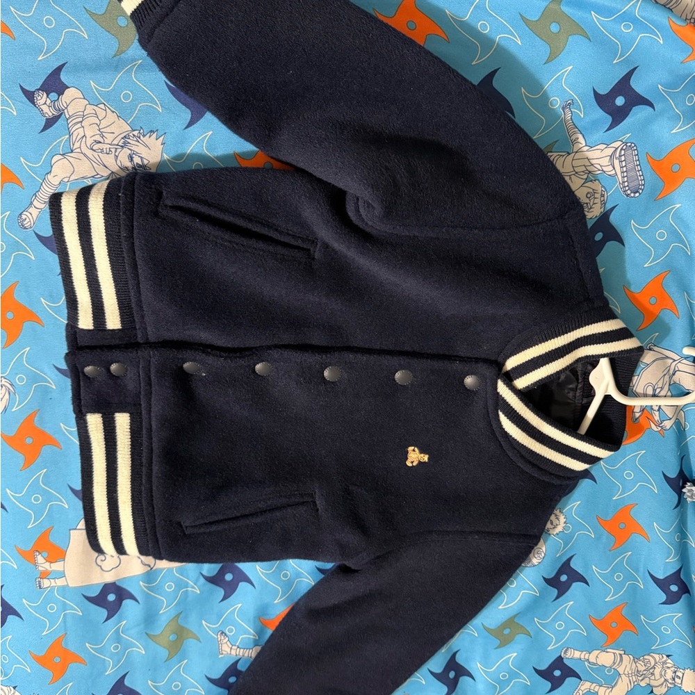 GAP Kids Navy Jacket with White Stripes